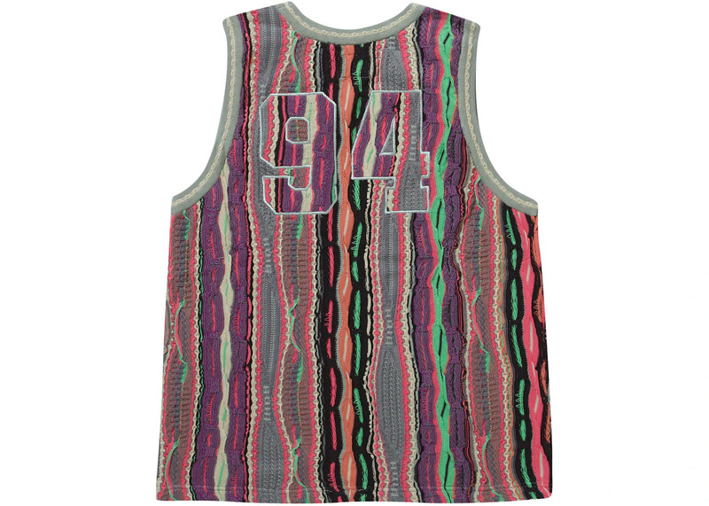 Supreme Supreme Coogi Basketball Jersey Multicolor outlook