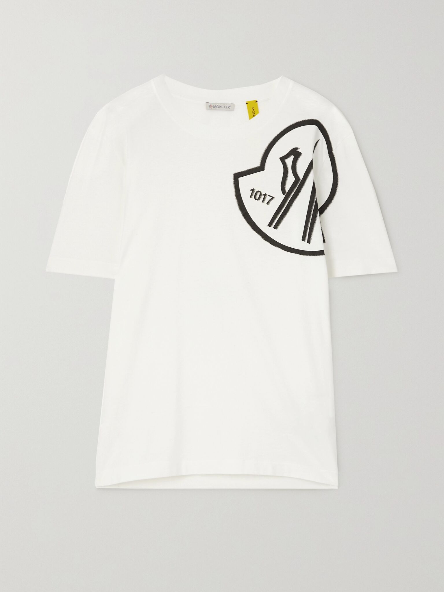 + 1017 ALYX 9SM printed cotton-jersey T-shirt White - 1