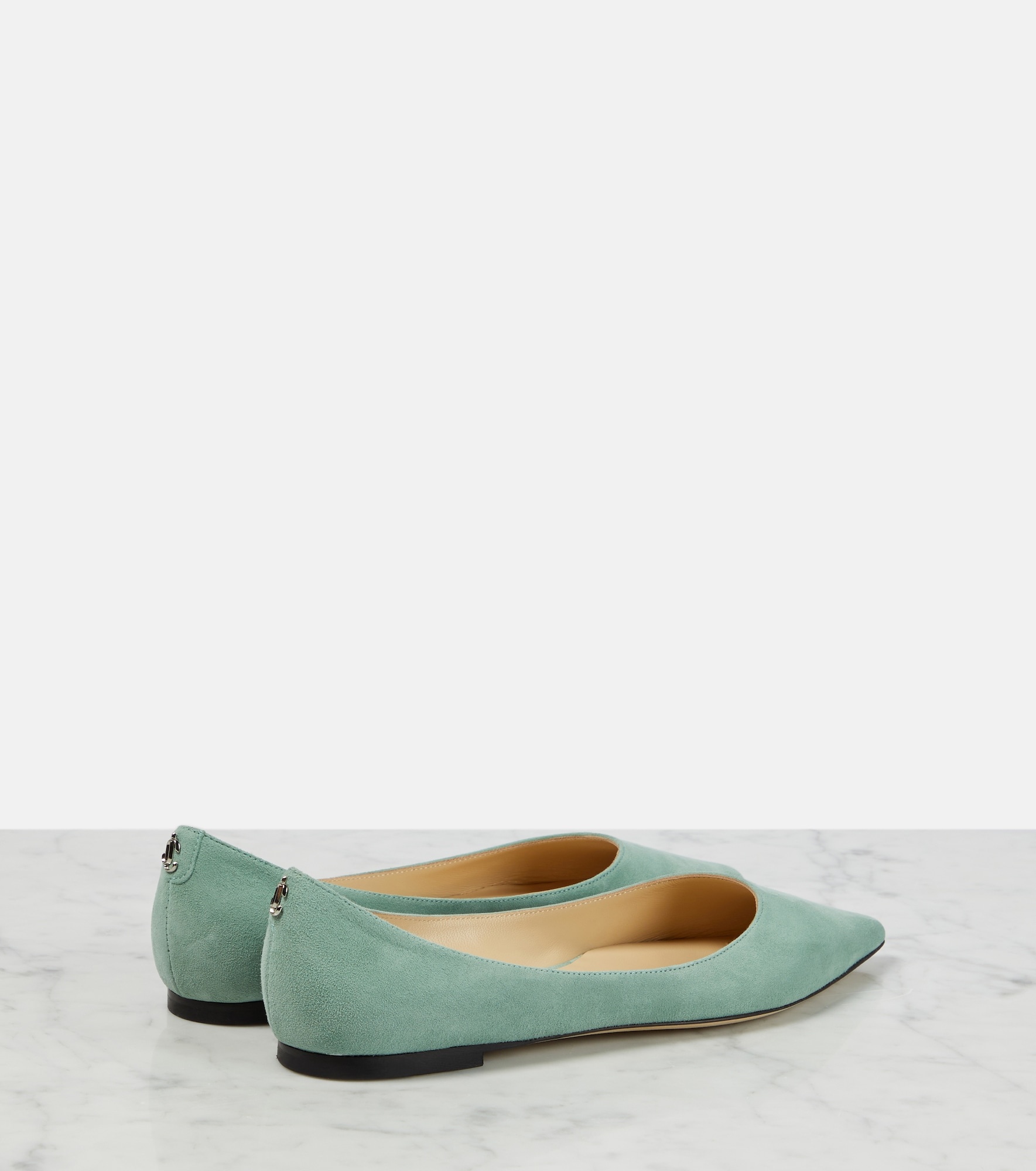 Love suede ballet flats - 3