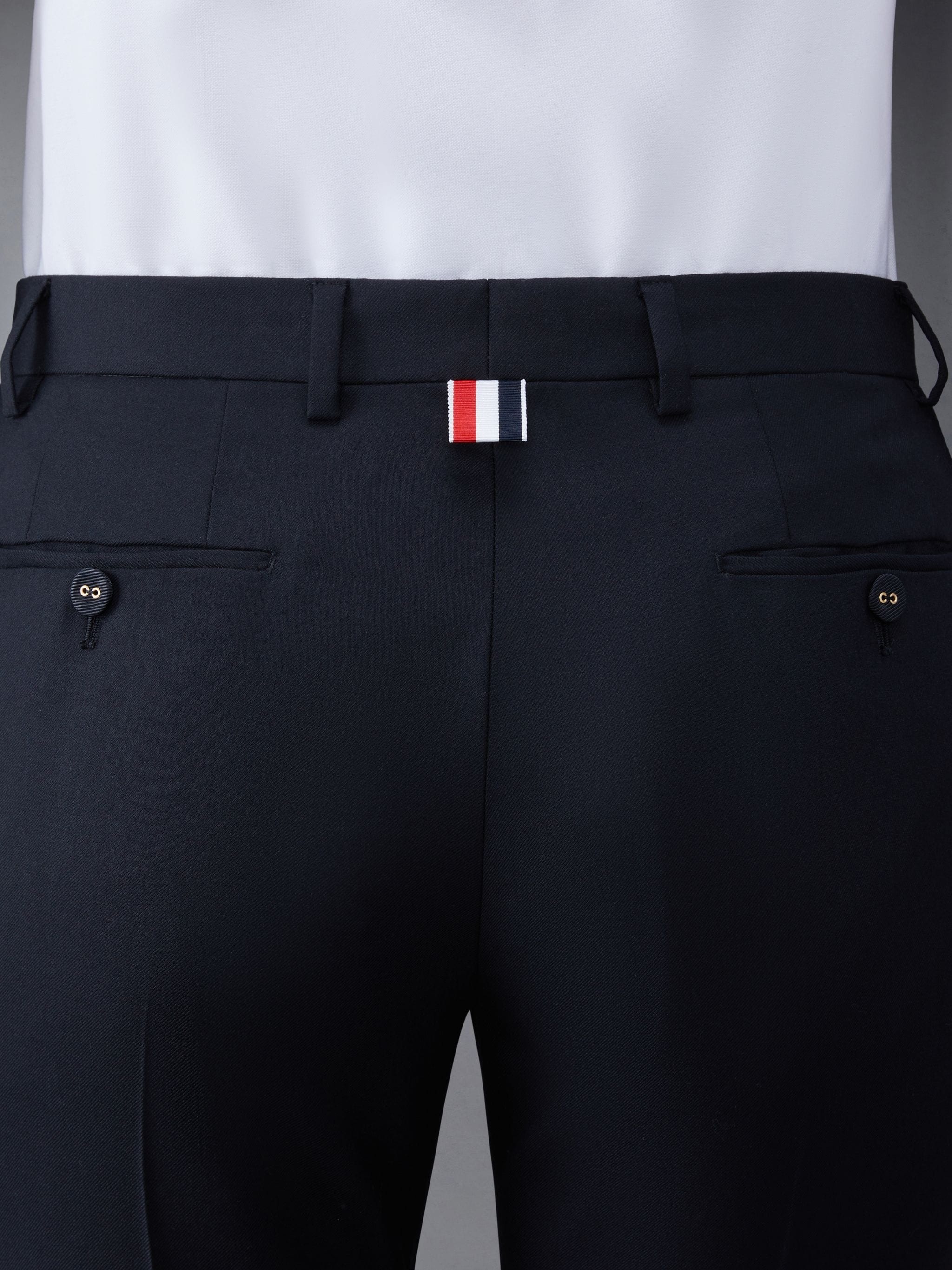 Twill Low Rise Cigarette Trouser - 4