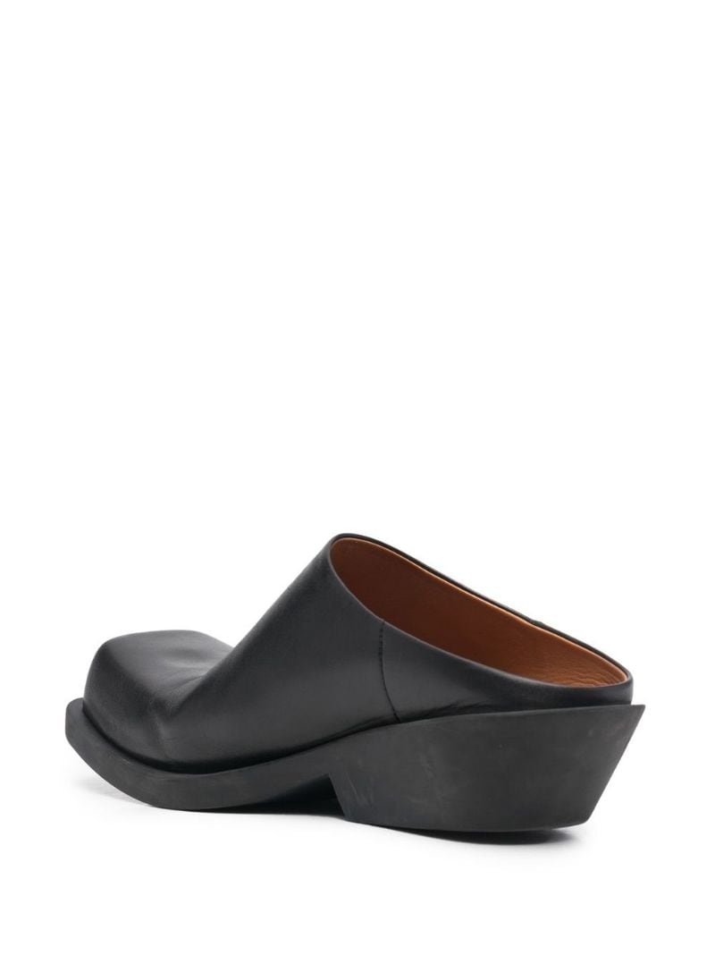 Sabot square-toe clogs - 3