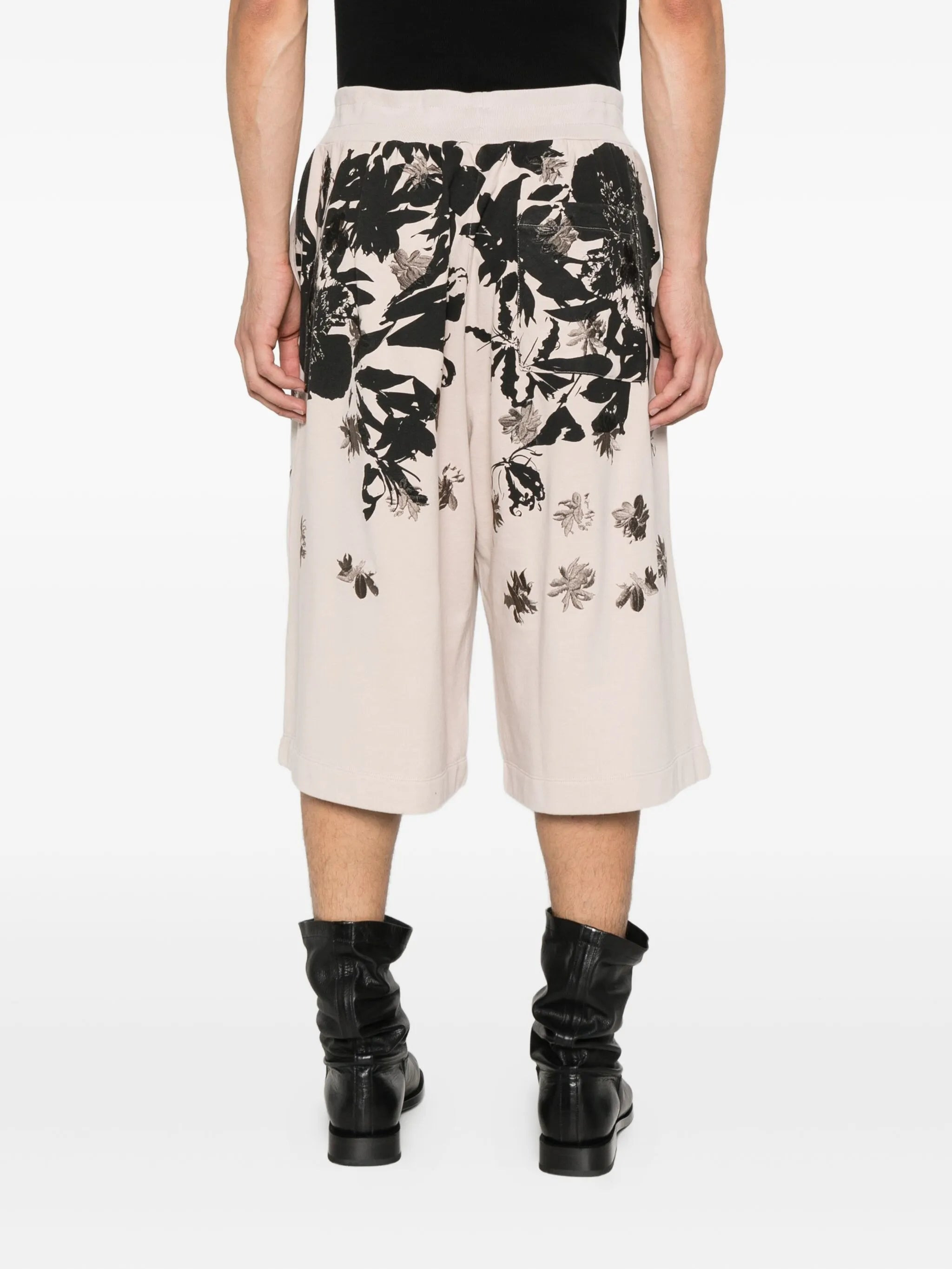 Dries Van Noten Floral-print Pleated Shorts - 2