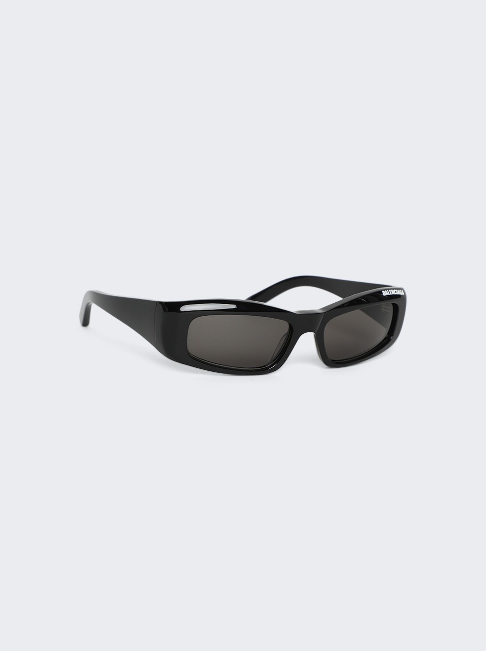 Logo Print Sunglasses Black - 2