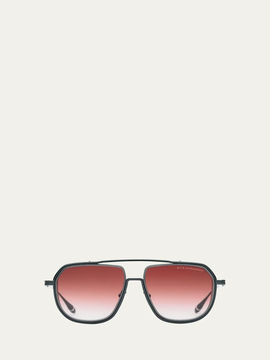 Men's Intracraft Titanium Aviator Sunglasses - 1