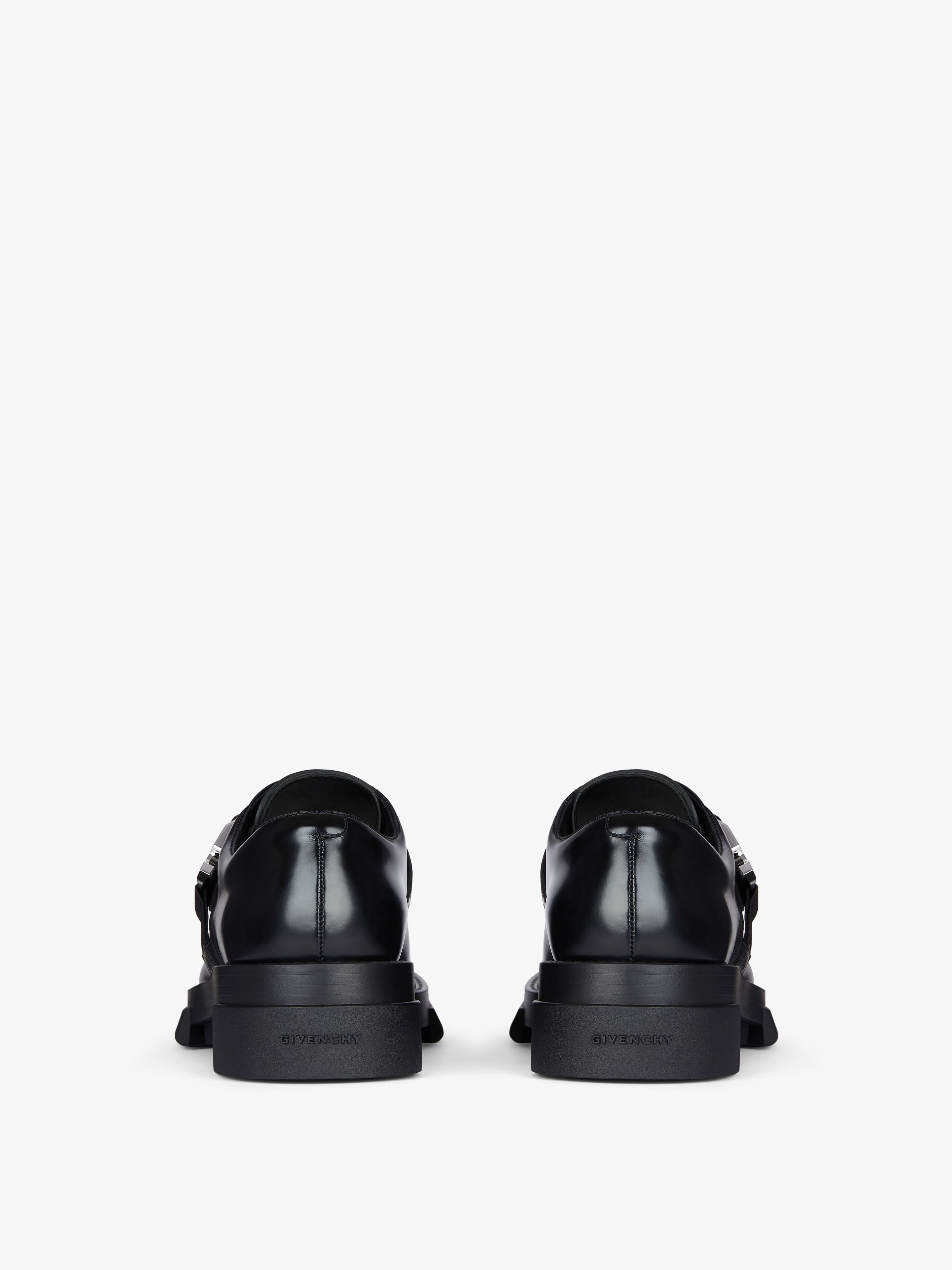 TERRA DERBIES IN LEATHER - 5