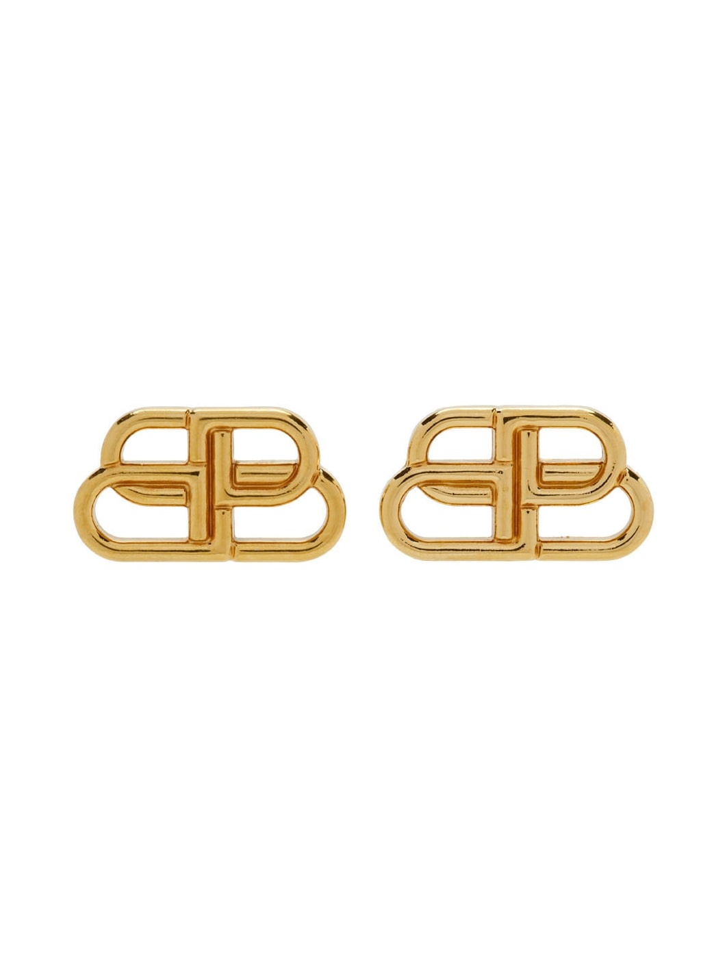 Gold BB Earrings - 1