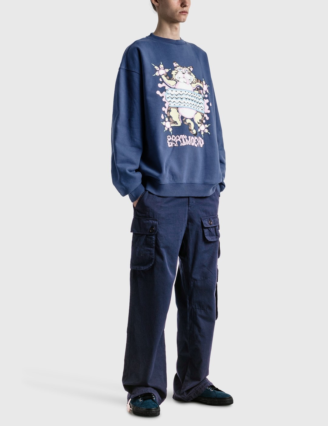 RELAXED CAT CREWNECK - 5