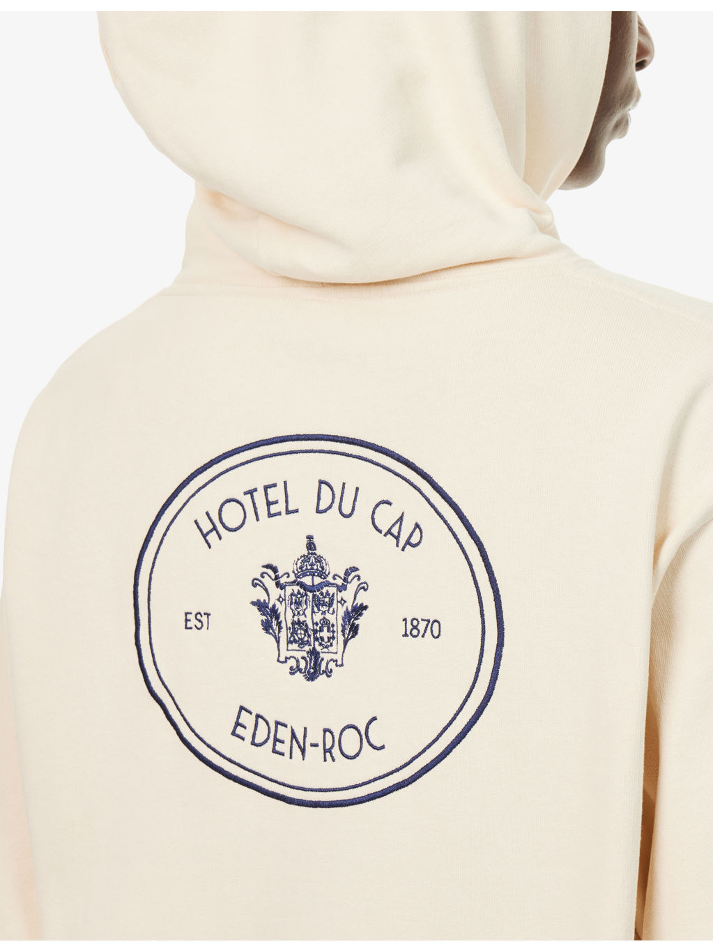Eden Crest Embroidered Cotton Hoodie - 5