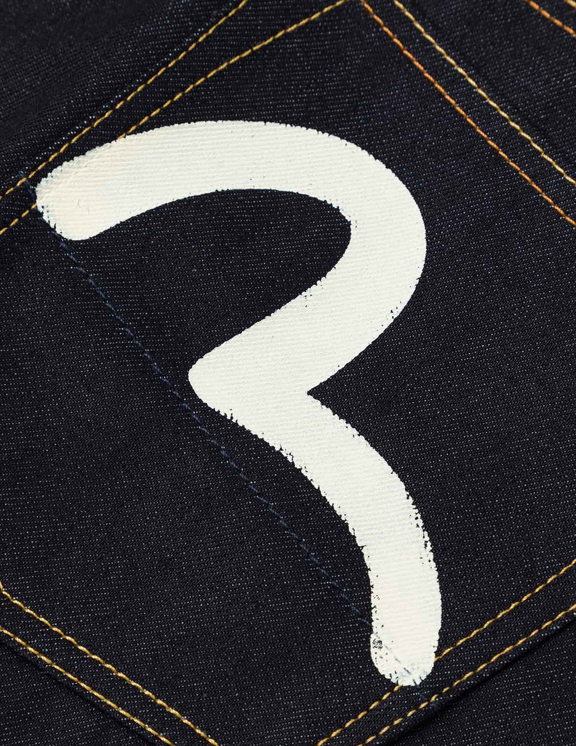 Ecru Seagull Print Carrot Fit Jeans #2017 - 5
