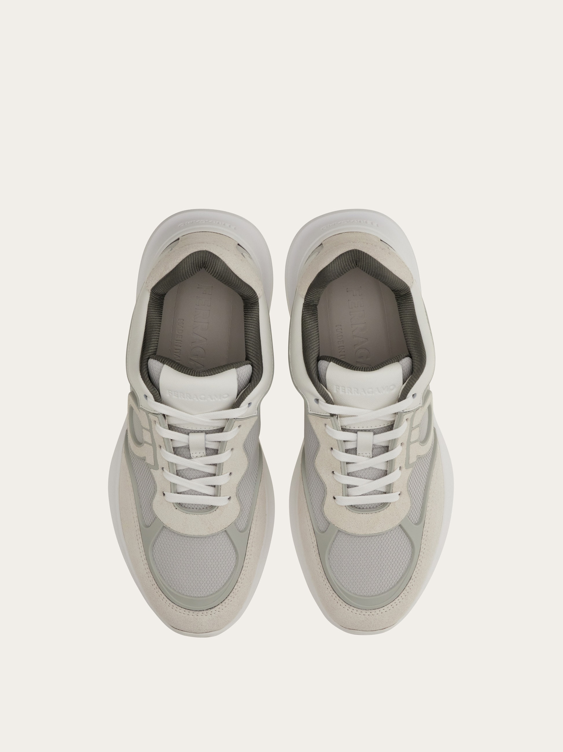 Low top sneaker with Gancini ornament - 3