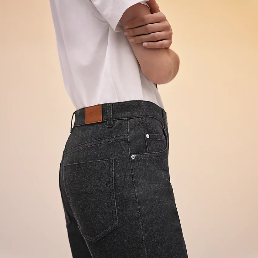 5 pocket skinny pants - 4