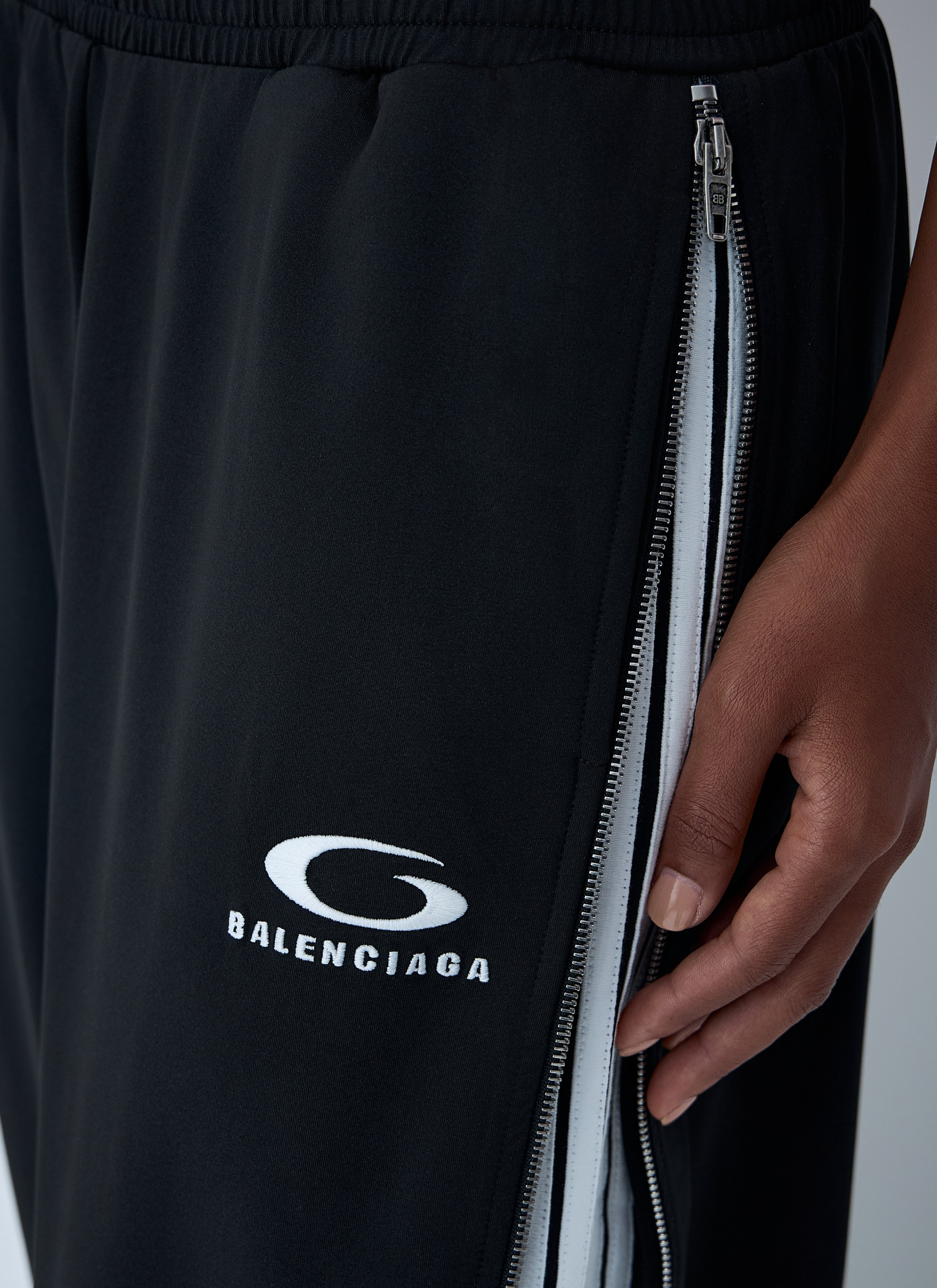 Balenciaga Women Logo Motif Track Pants - 5