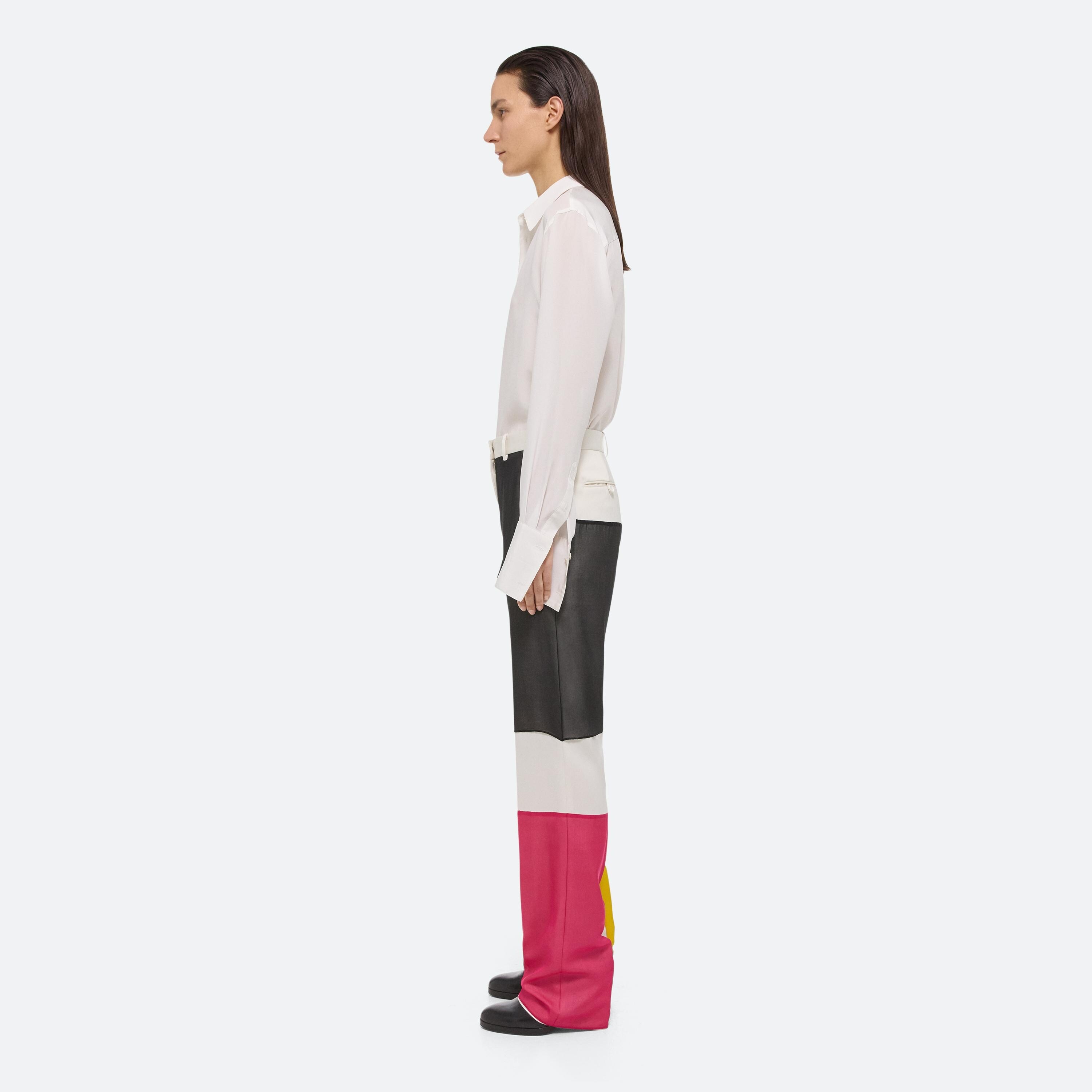 PATCHWORK CAR TROUSER - 4