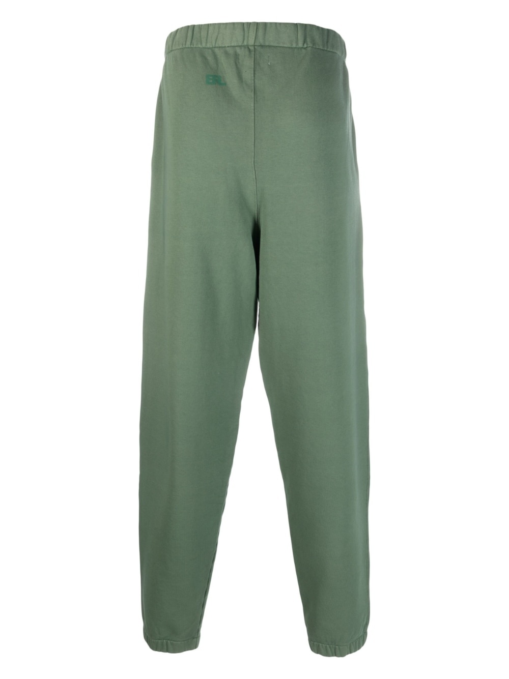 elasticated-waist cotton trousers - 2