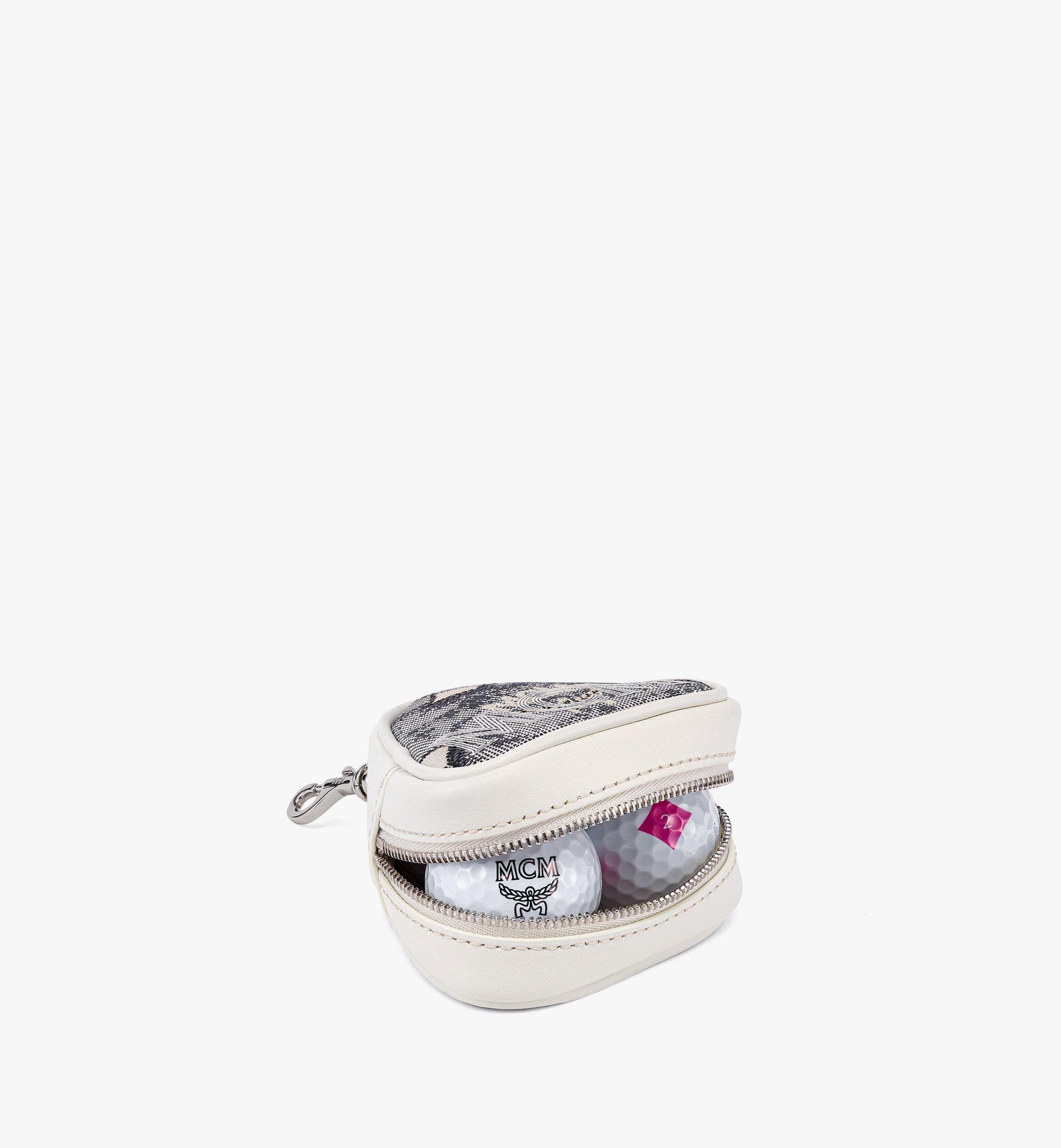 Golf in the City Ball Pouch in Vintage Monogram Jacquard - 3
