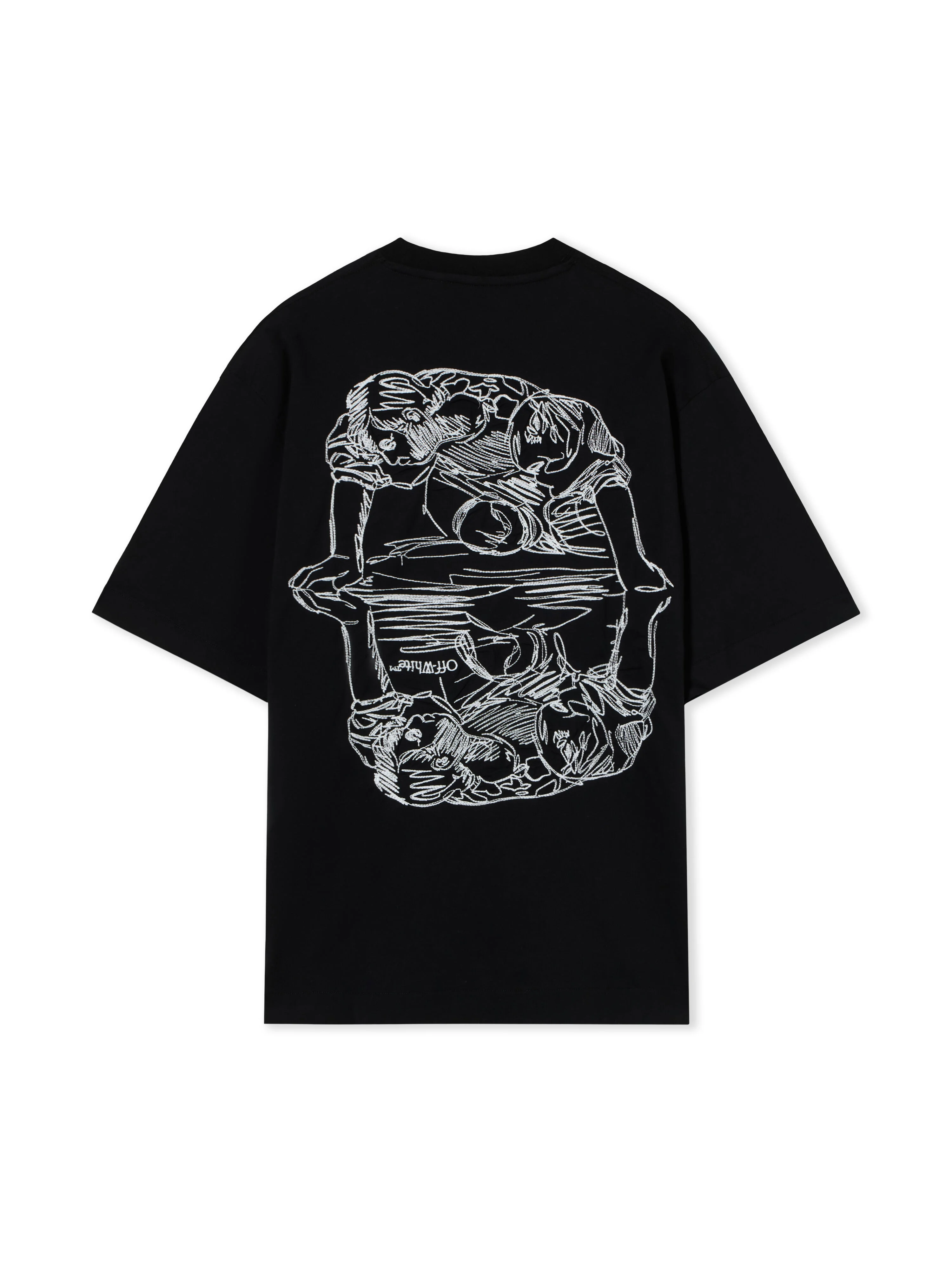 Scribble Narciso Skate Short Sleeve T-Shirt - 1