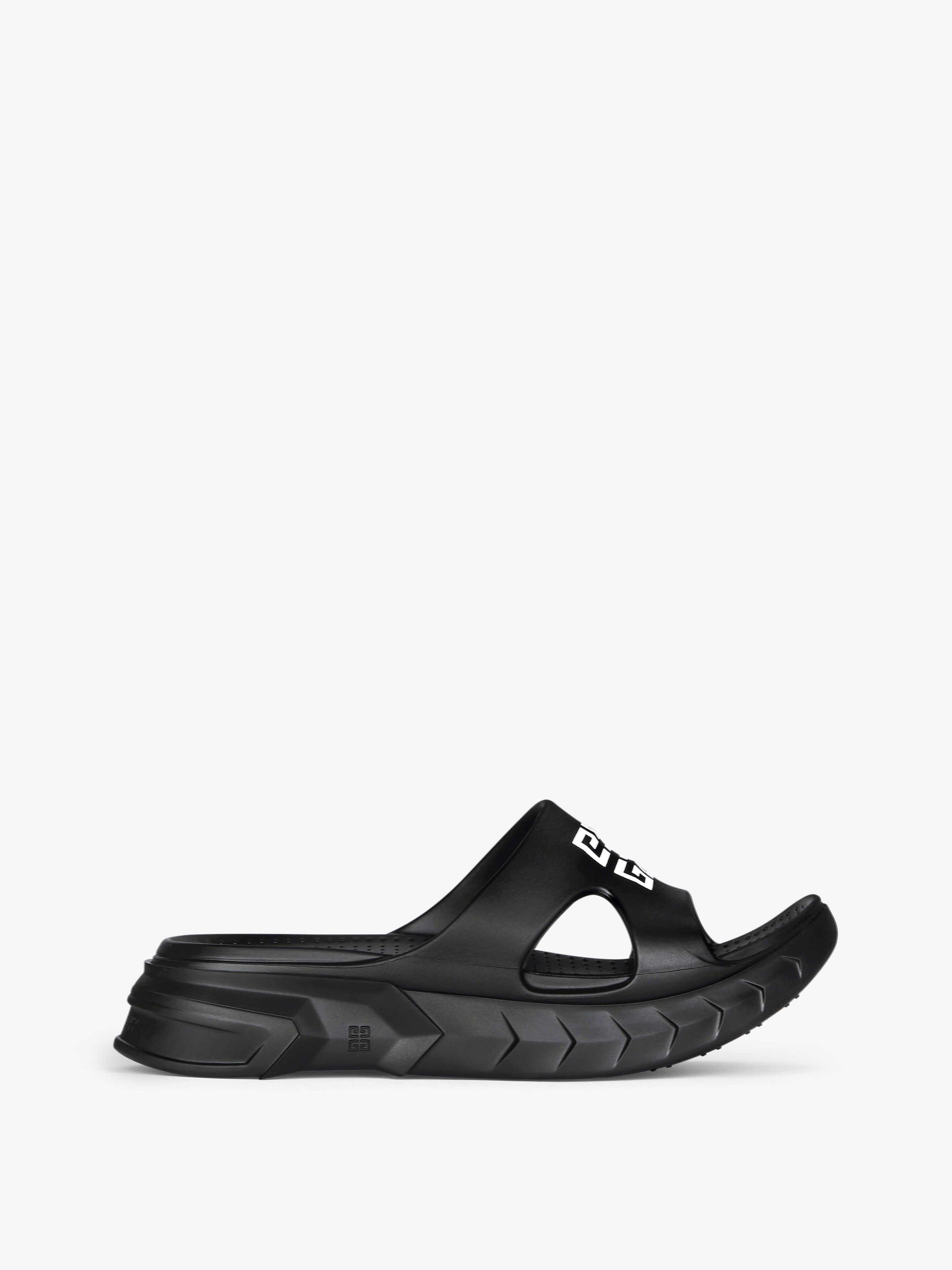 MARSHMALLOW FLAT SANDALS IN RUBBER - 1