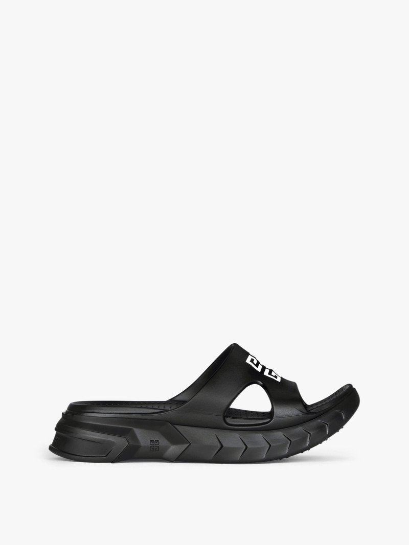 MARSHMALLOW FLAT SANDALS IN RUBBER 1