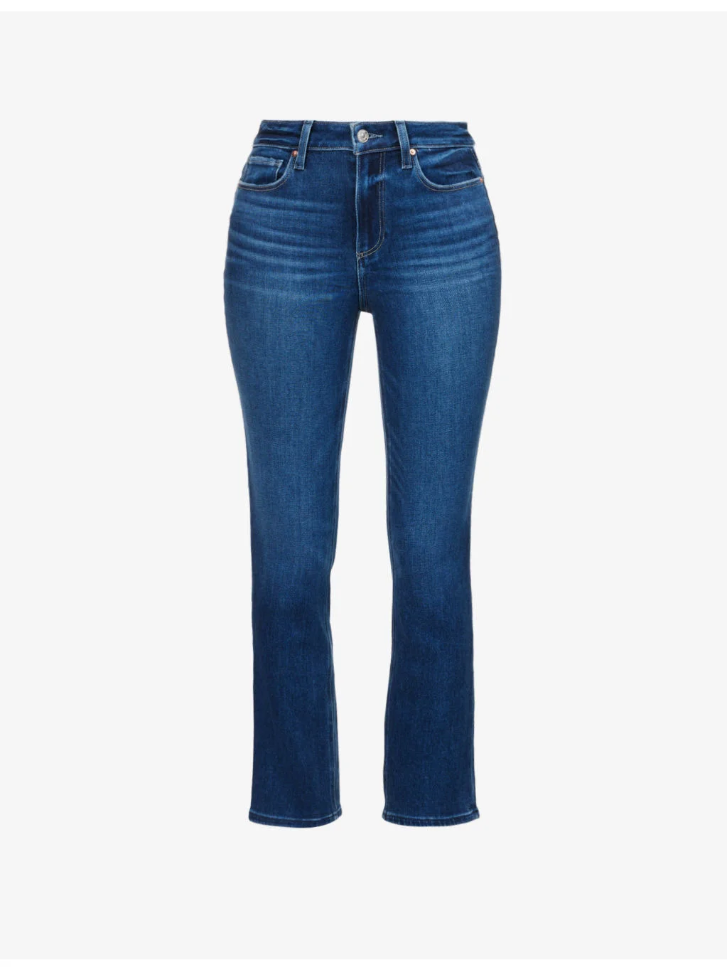 Cindy straight-leg high-rise stretch-denim jeans - 1