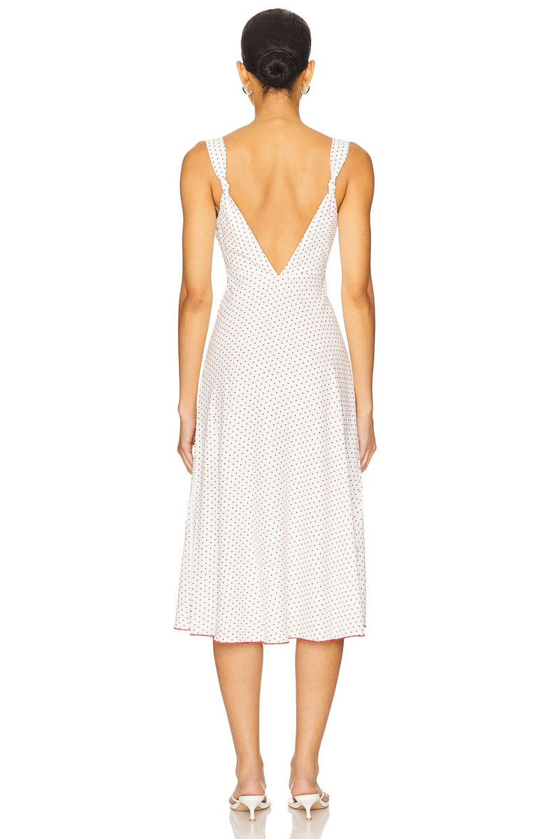 Frankies Bikinis Gem Crepe Midi Dress outlook
