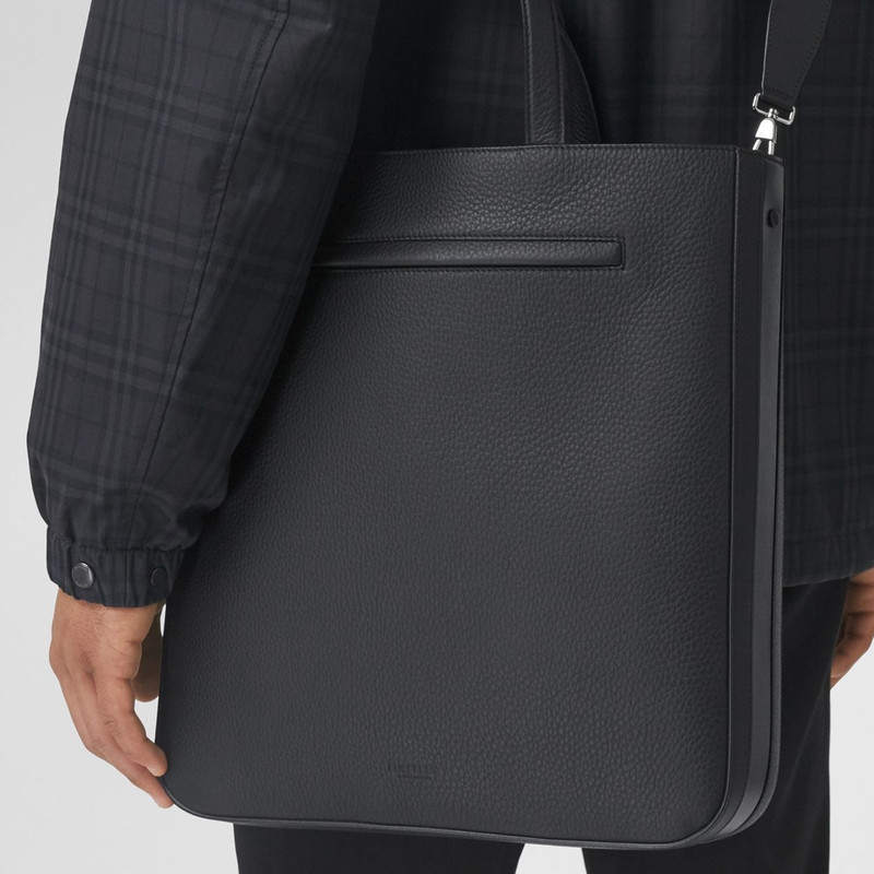 Grainy Leather Tote 13