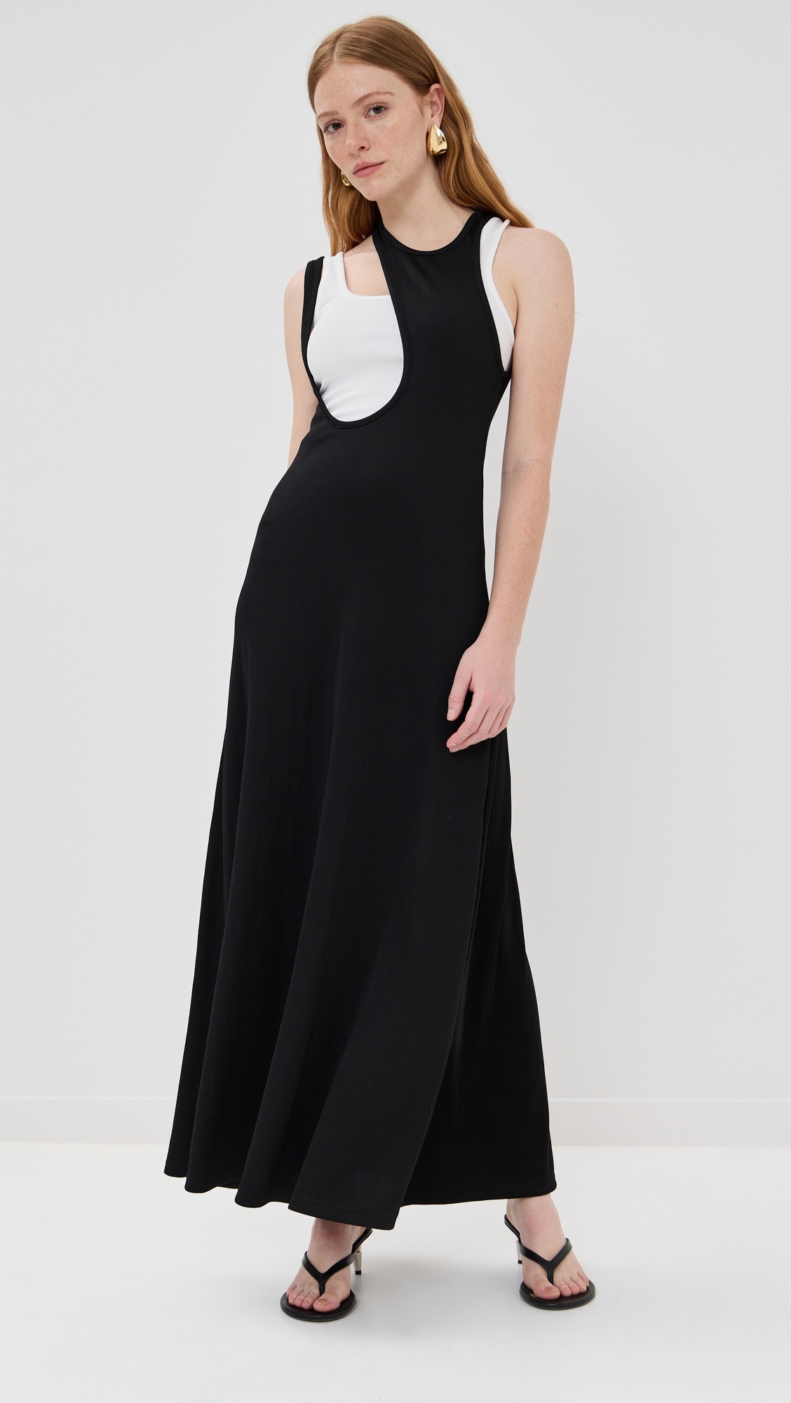 Swept Gemini Tank Dress - 1