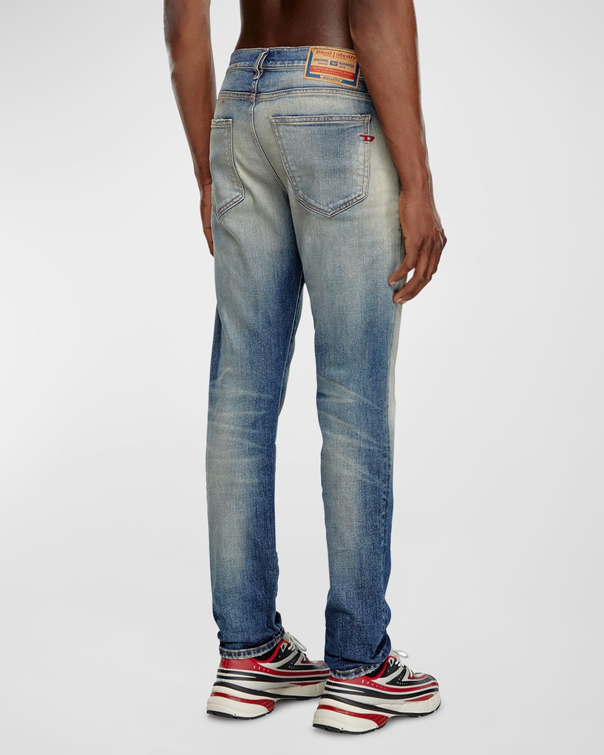 Men's 2019-D-Strukt Slim Jeans - 4