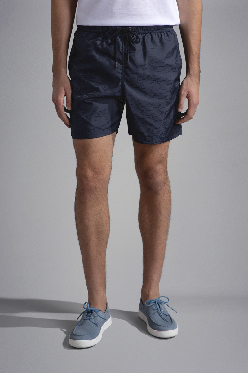 SWIM SHORTS WITH SHARK PRINT 6