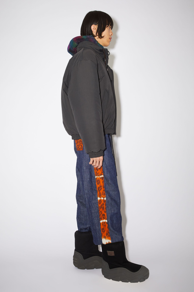 Padded nylon jacket - Black 4