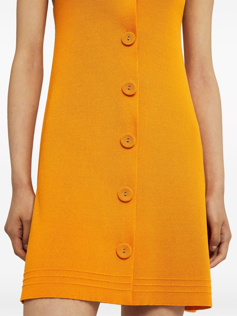 V-neck knitted minidress 5