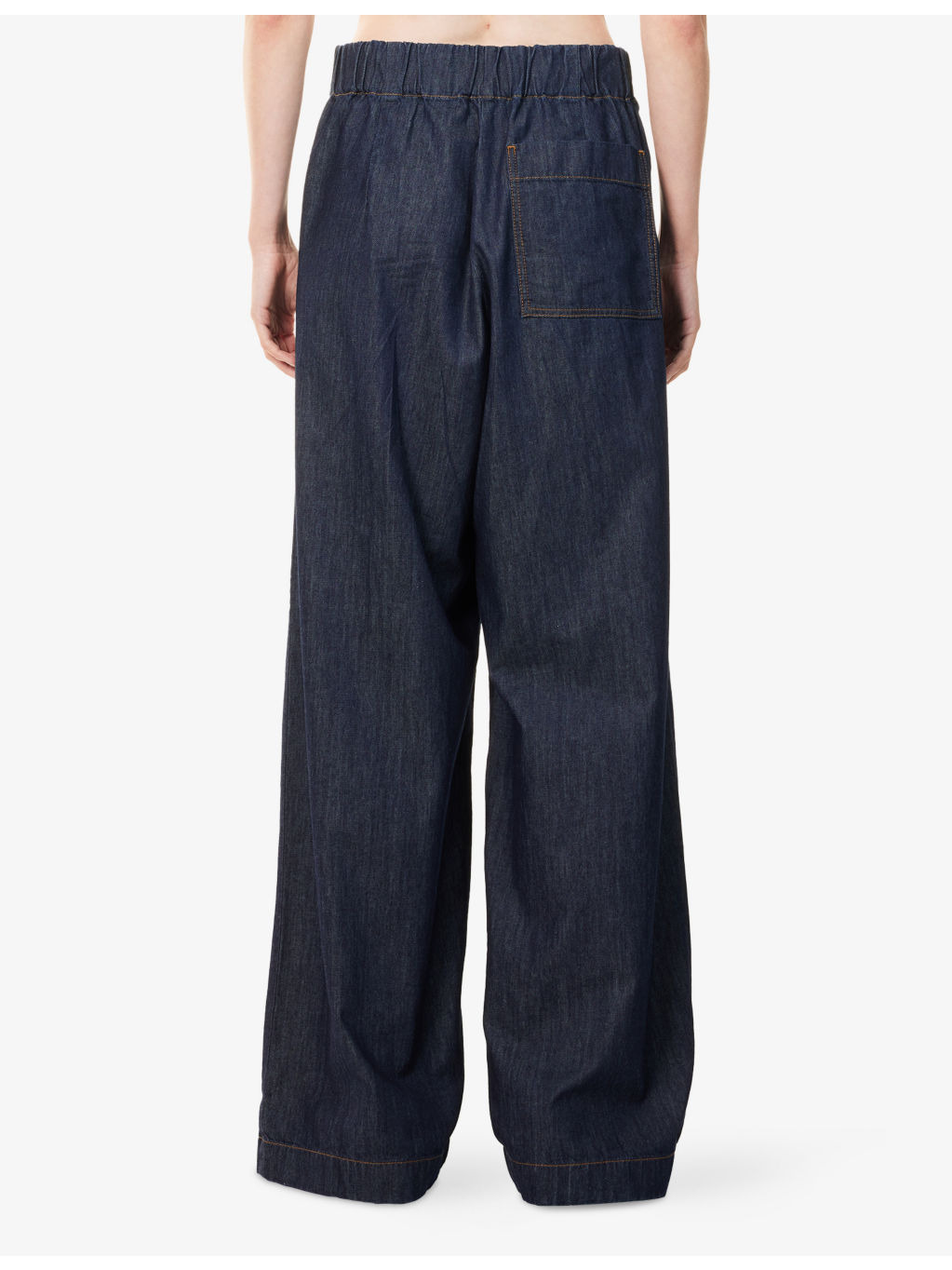 Pila Wide-Leg Denim Trousers - 4