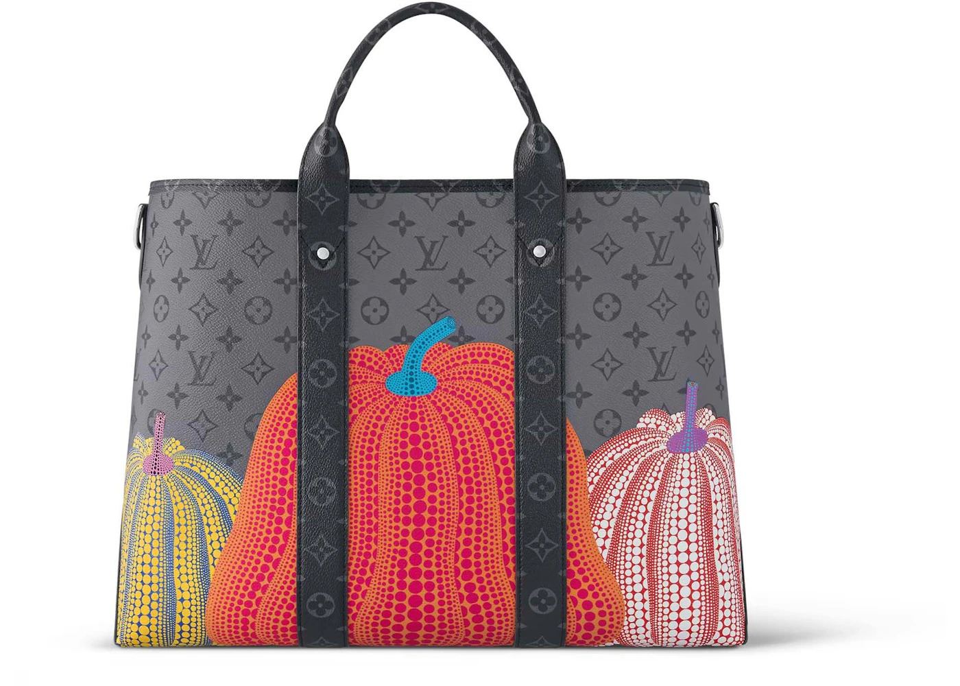 Louis Vuitton LV x YK Weekend Tote Pumpkin Print - 2