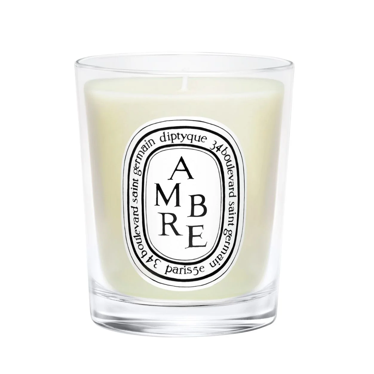 Ambre (Amber) Scented Candle - 1