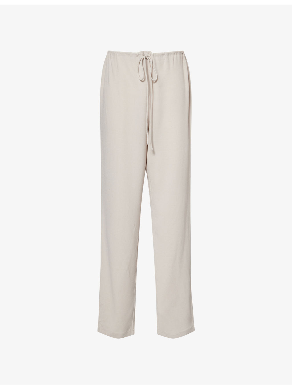 Terri Straight-Leg Wool-Blend Trousers - 1