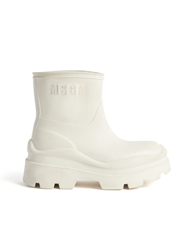 MSGM Supergomma boots outlook