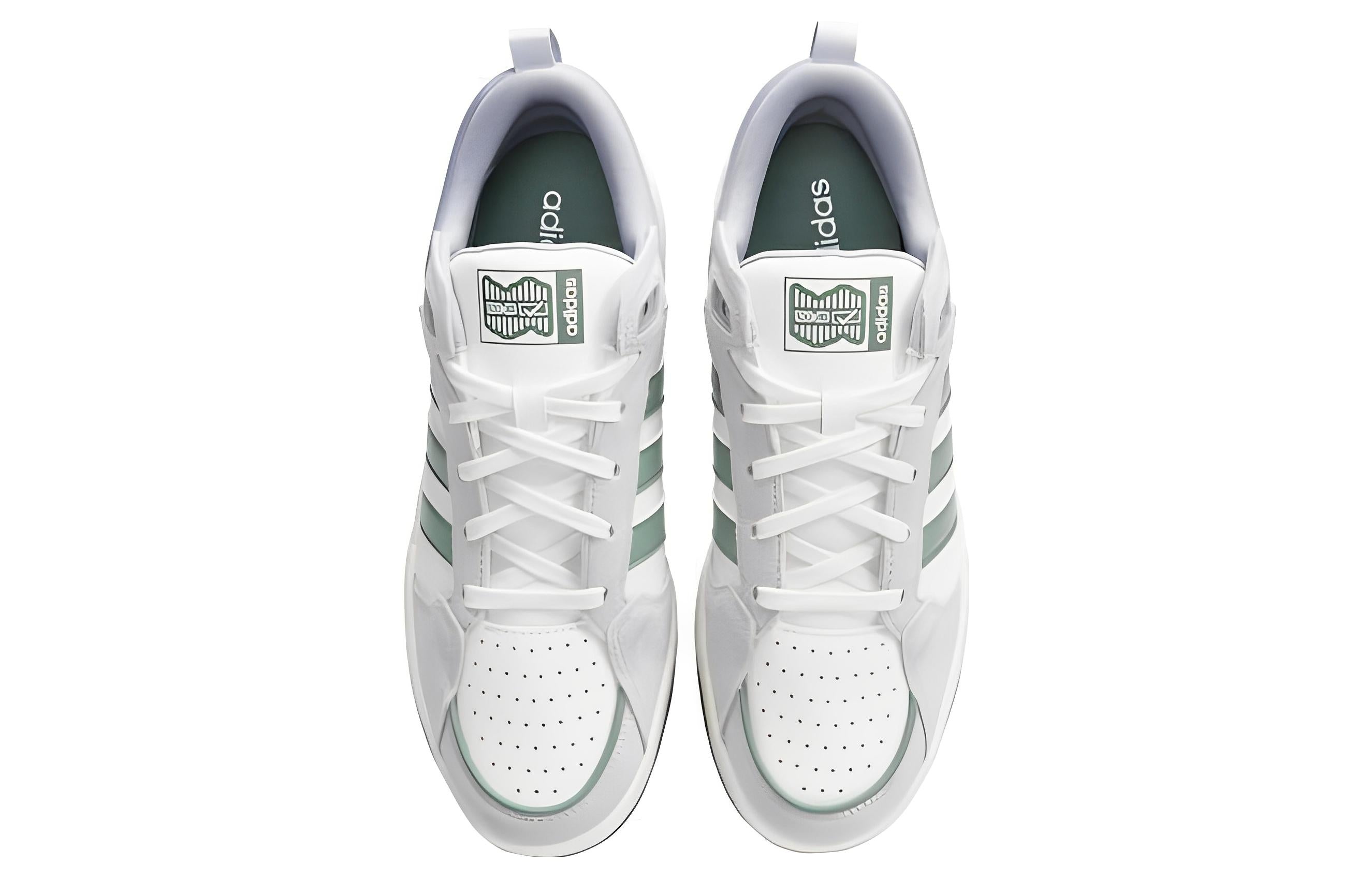 adidas Neo 100DB Lifestyle 'White Grey Green' IF5589 - 3