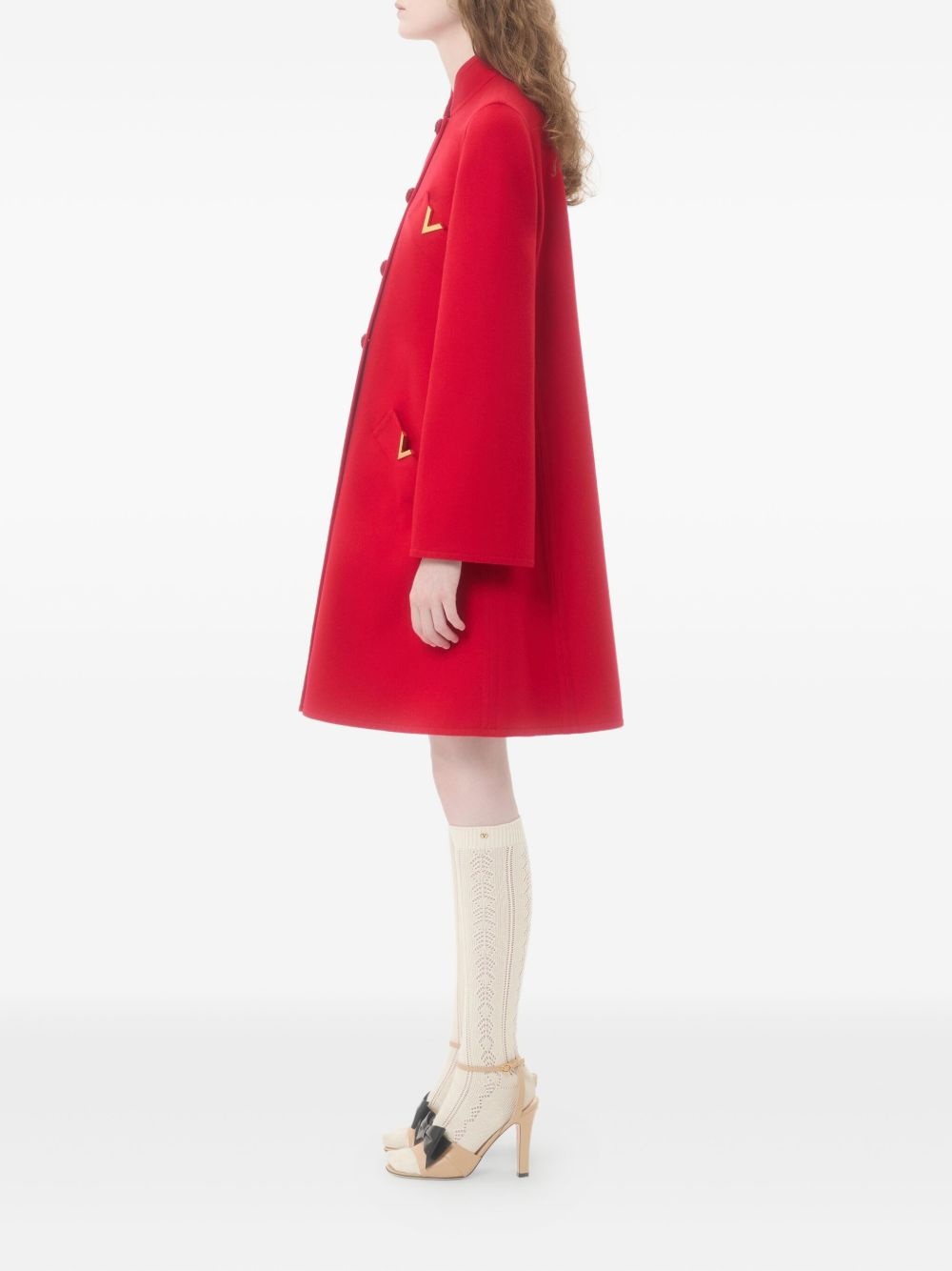 VGOLD button-up coat - 4