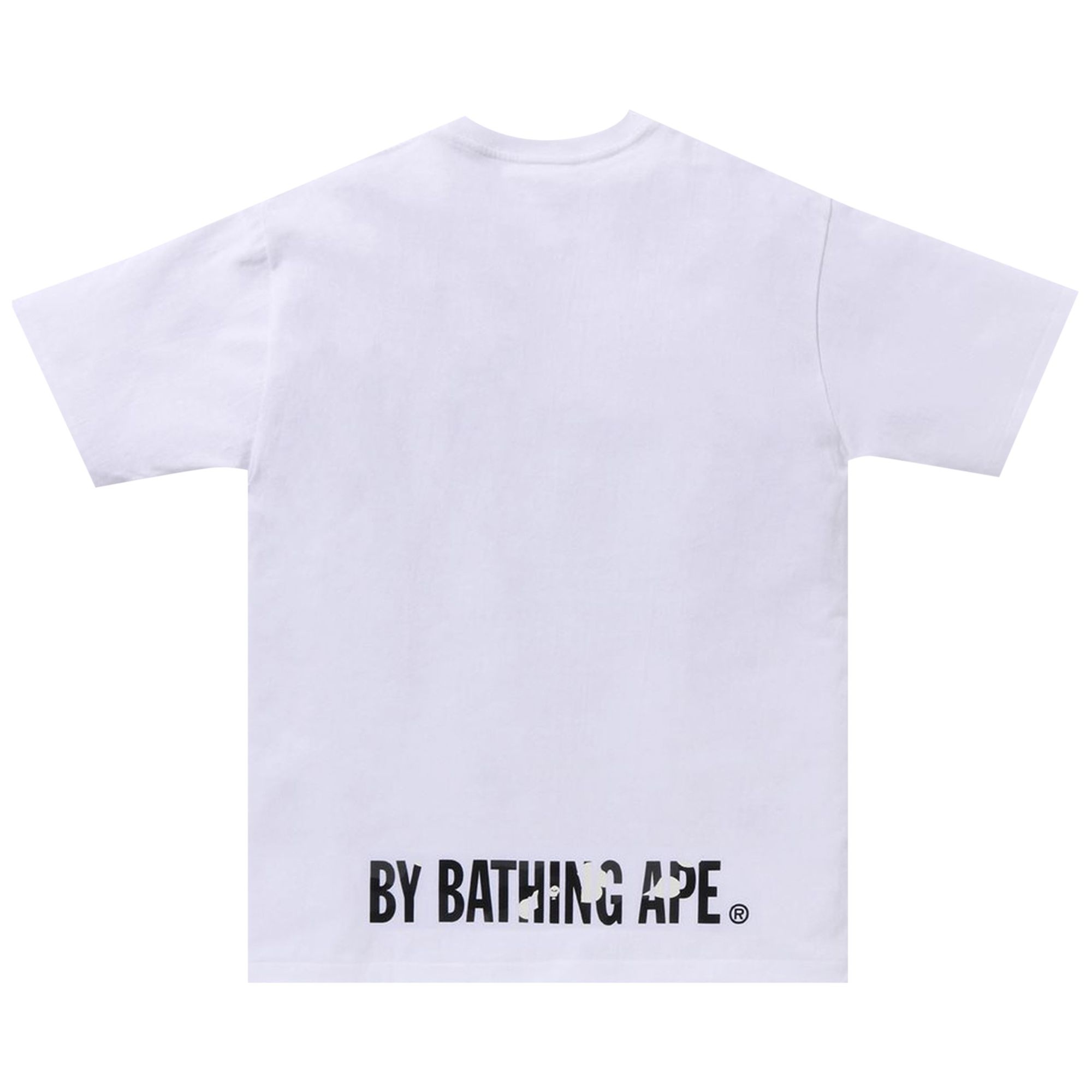 BAPE City Camo Ape Face Sta Tee 'White' - 2