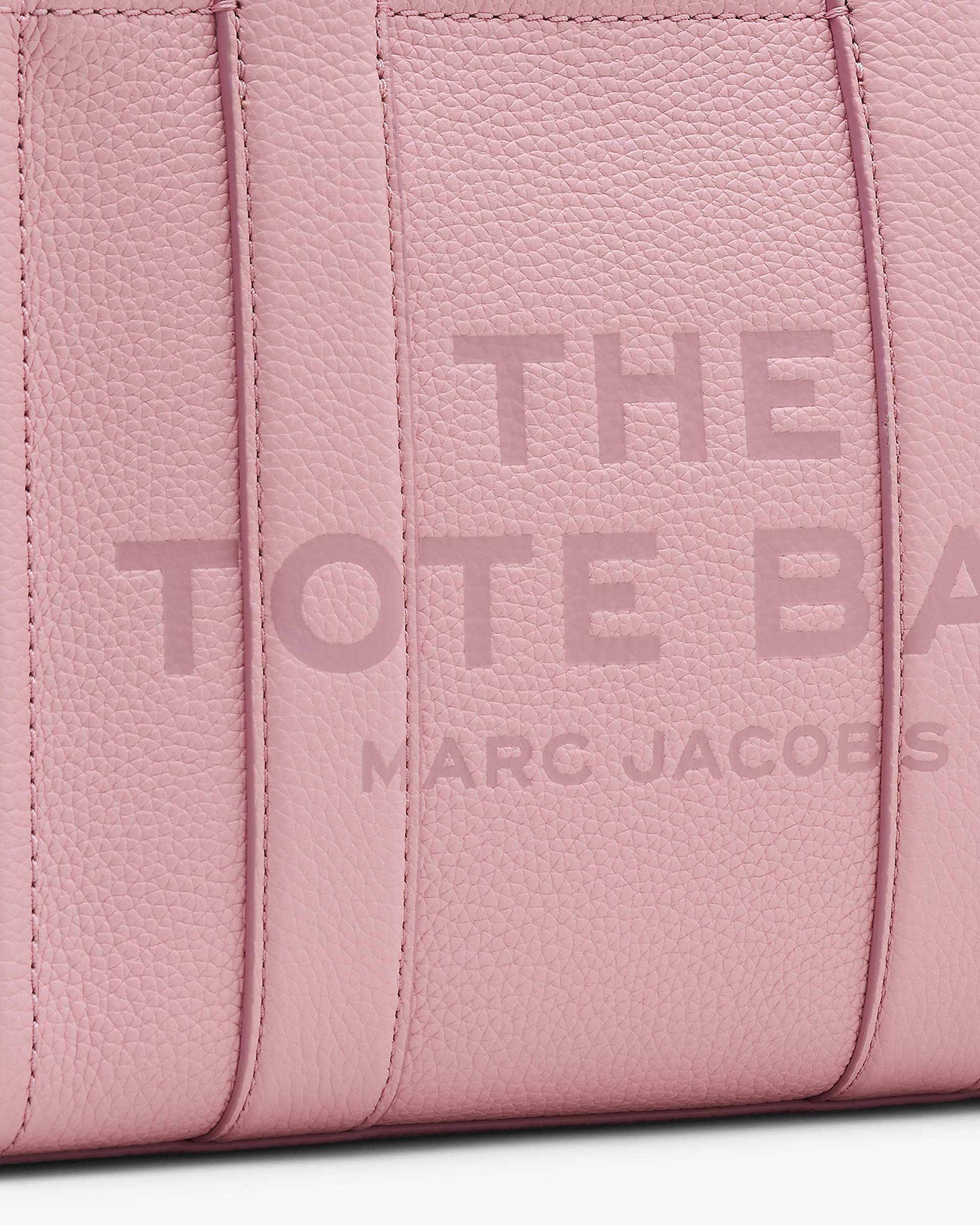 THE LEATHER SMALL TOTE BAG - 5