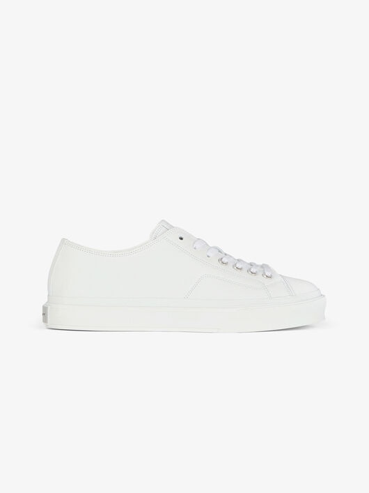 SNEAKERS CITY IN GRAINED LEATHER - 1