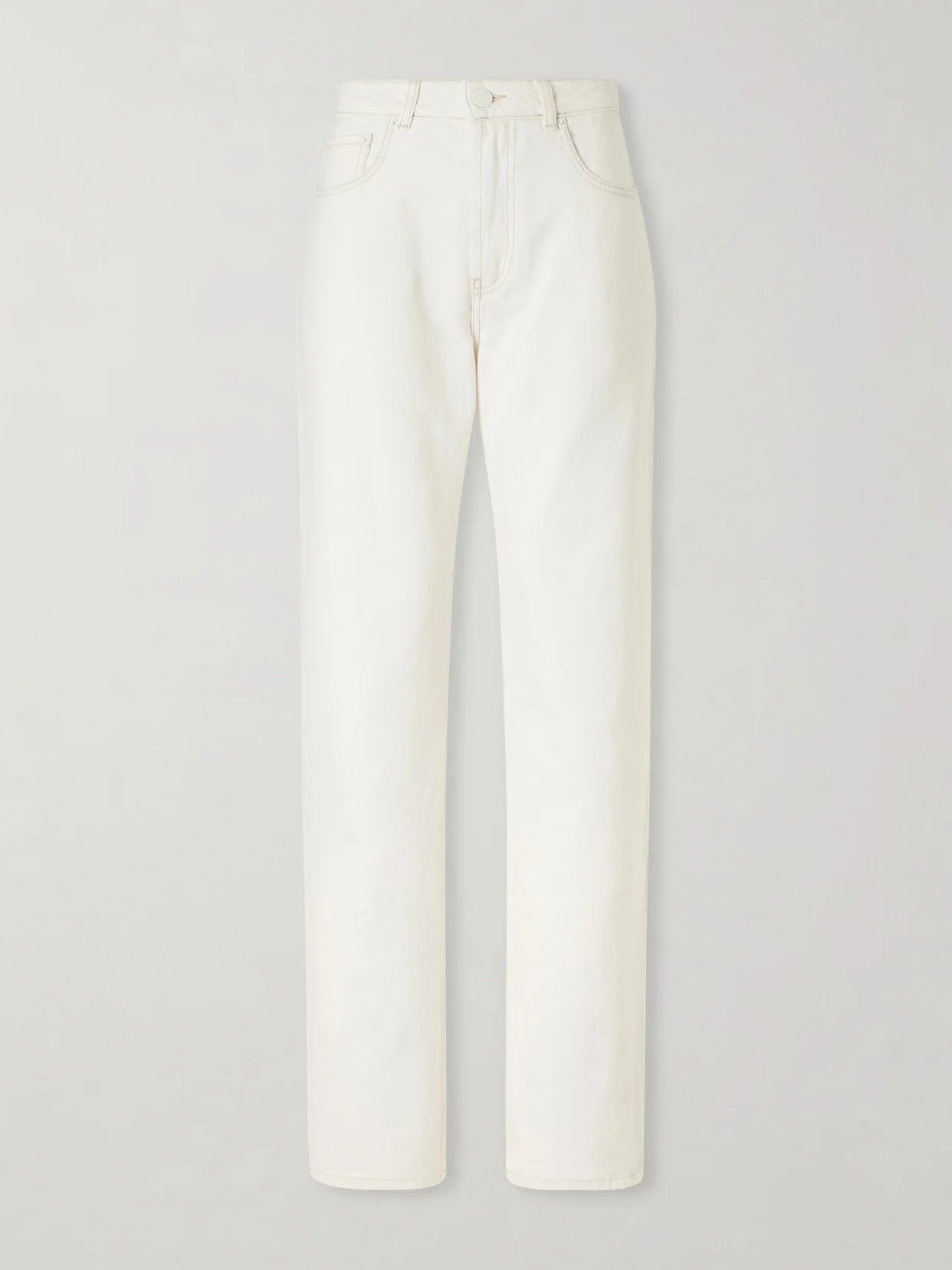 Mid-rise Wide-leg Jeans - 1