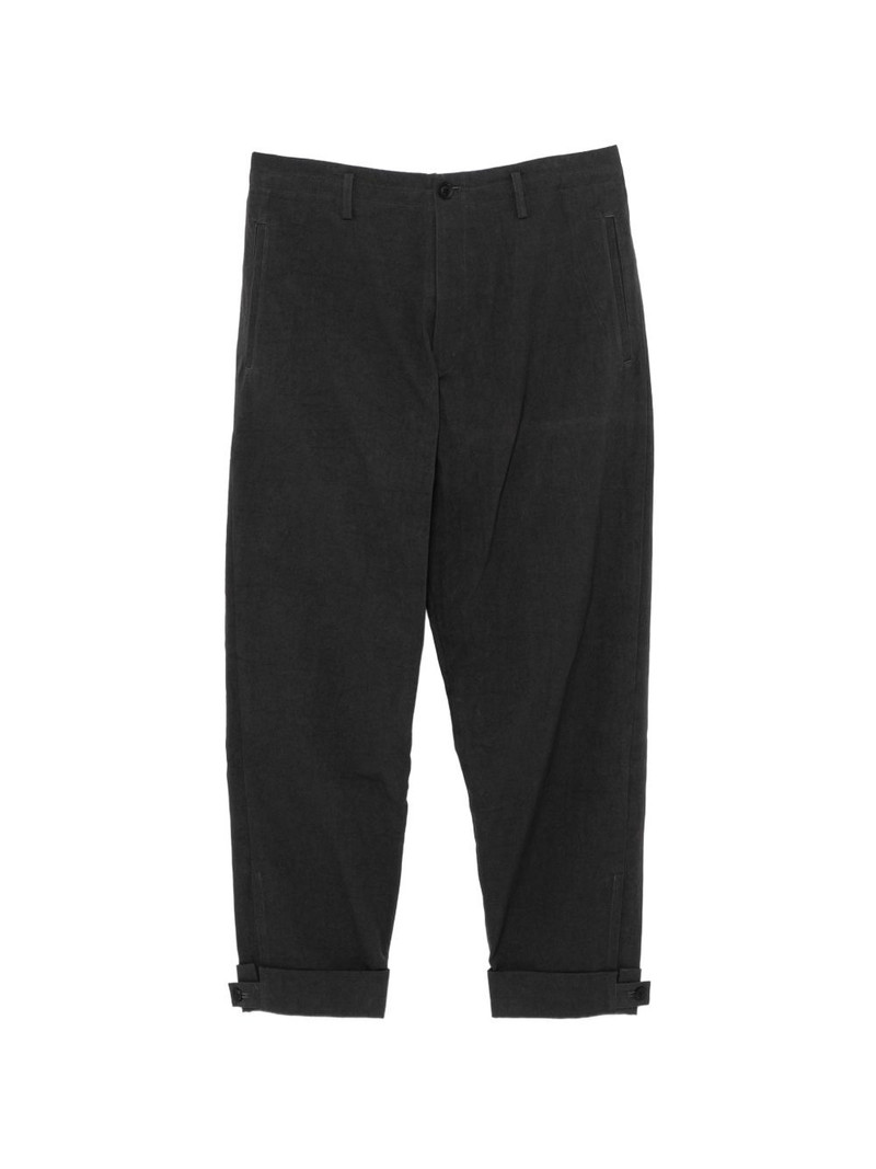 drawstring tapered trousers 1