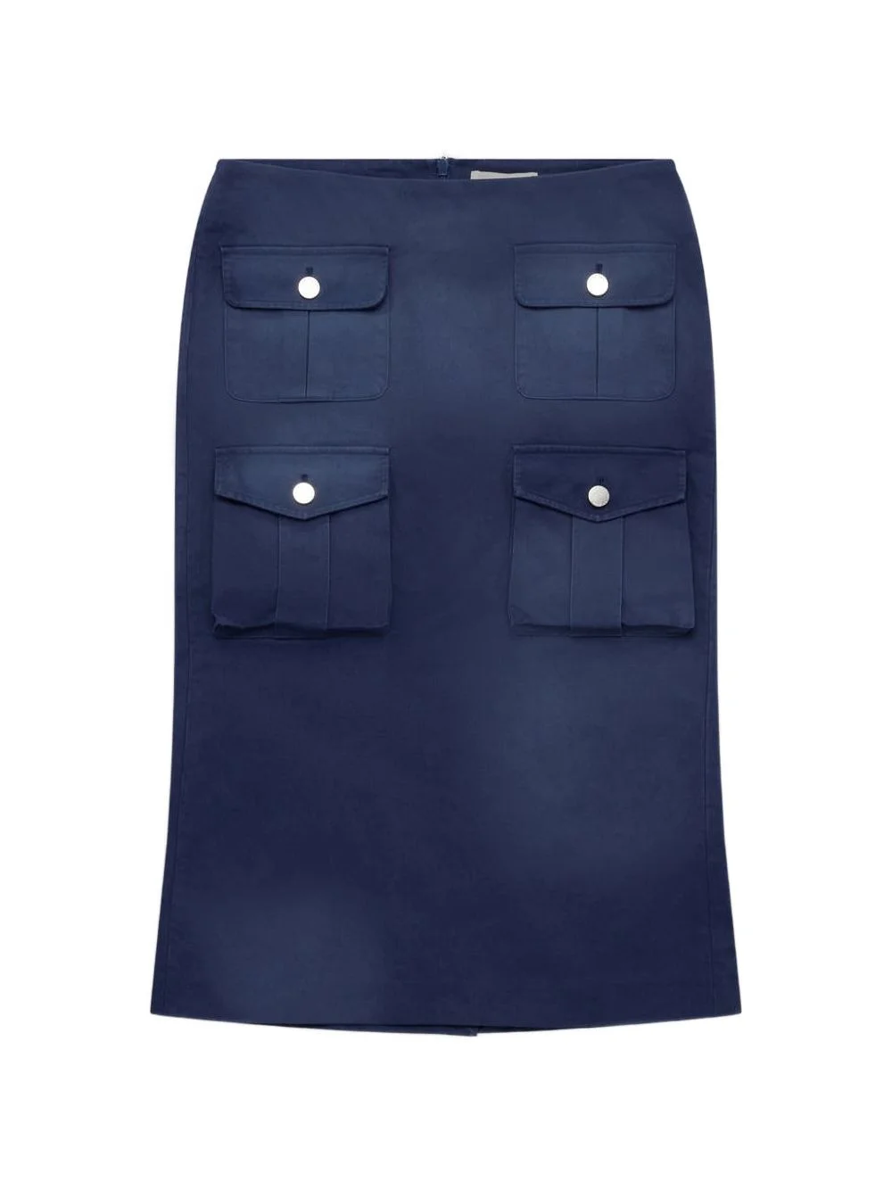 cargo-pockets midi skirt - 1