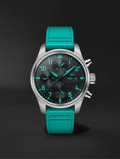 IWC Schaffhausen Pilot's Watch Mercedes-AMG Petronas Formula One™ Team Edition Automatic Chronograph 41mm Titanium an outlook