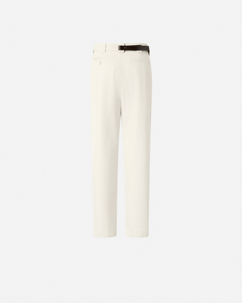 REIMAGINE BY PINKO X PATRICK MCDOWELL TROUSERS WITH CROSSOVER AND BELT 6