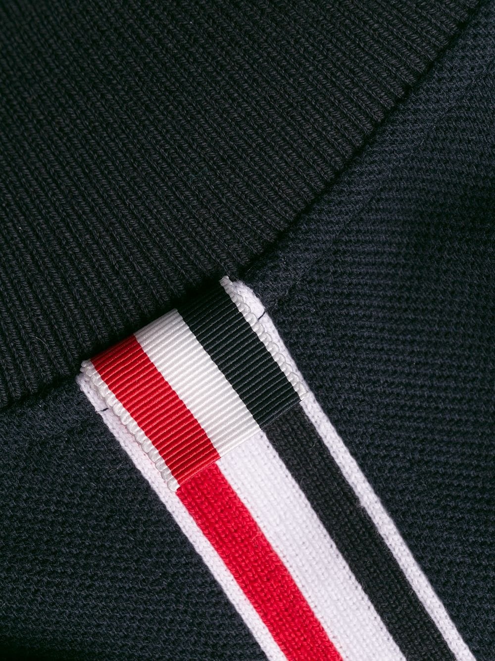 RWB stripe sleeveless pleated tennis dress - 5