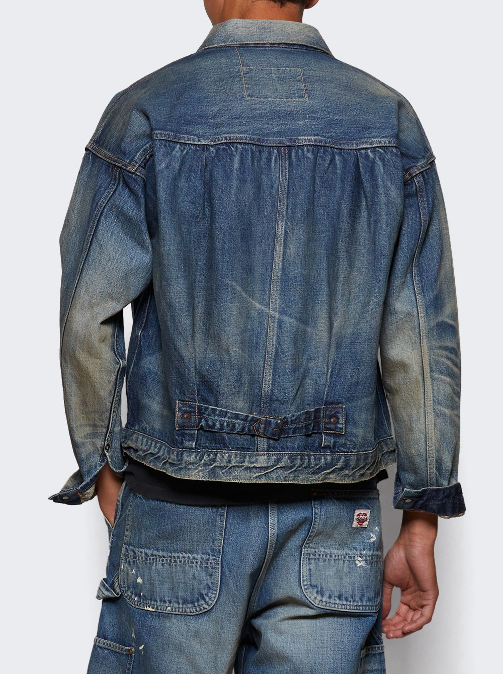 X Berberjin Damage Jacket Blue - 4