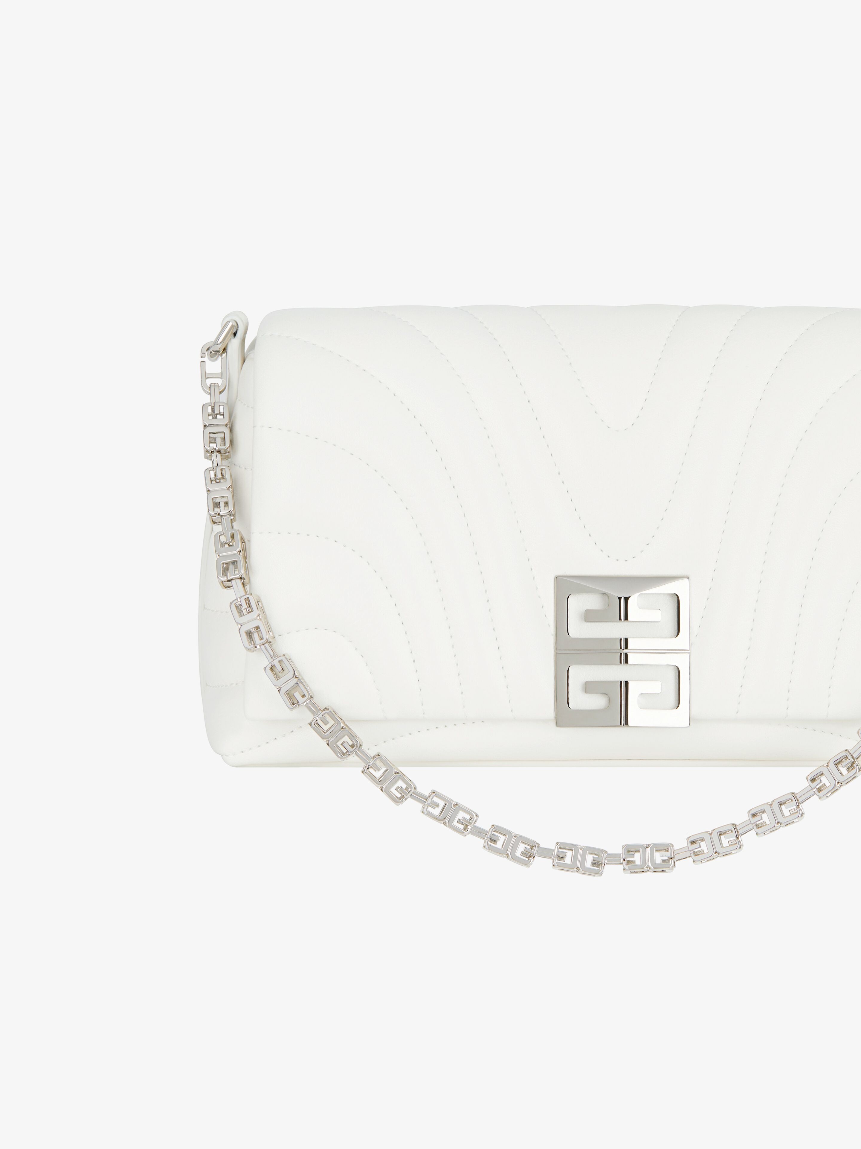 SMALL 4G SOFT BAG IN QUILTED LEATHER - 8