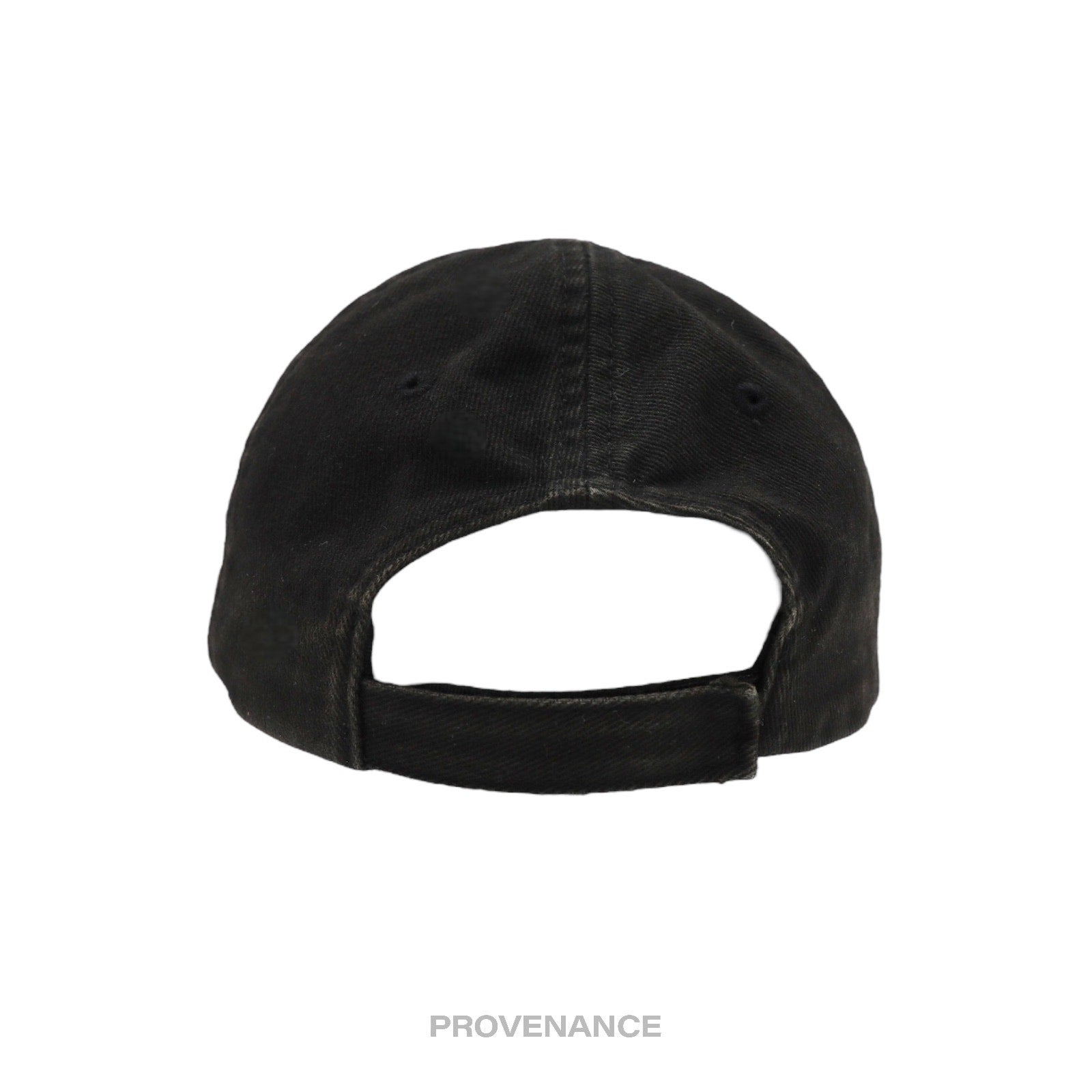 Balenciaga Political Campaign Cap Hat - Washed Black - 7