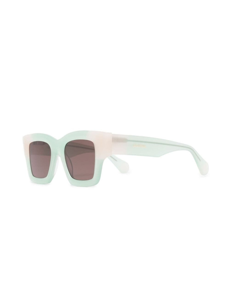 JACQUEMUS Les Lunettes Baci square-frame sunglasses outlook